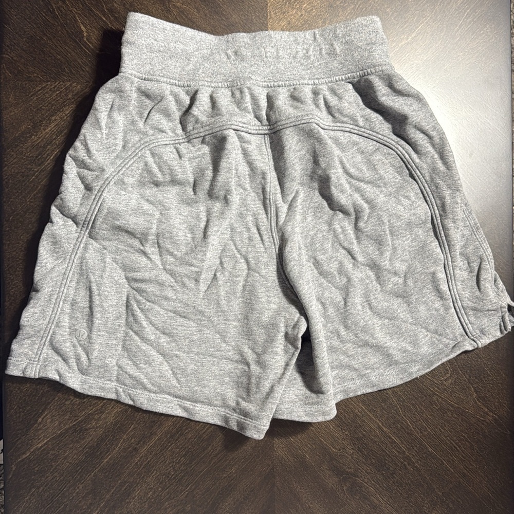 lululemon athletica Heather Gray Athletic Shorts
